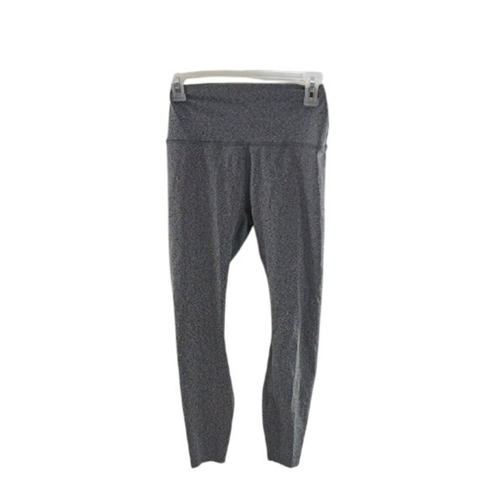RBX Womens Small Gray High Waist Leggings Yoga Workout Athletic Pants Stretch